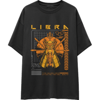 Camiseta OVERSIZE gruesa CABALLEROS-DORADOS-00007