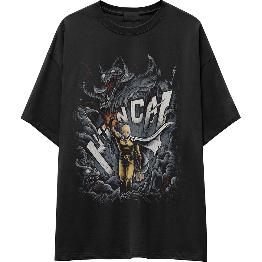 Camiseta one punch 001 nemesis
