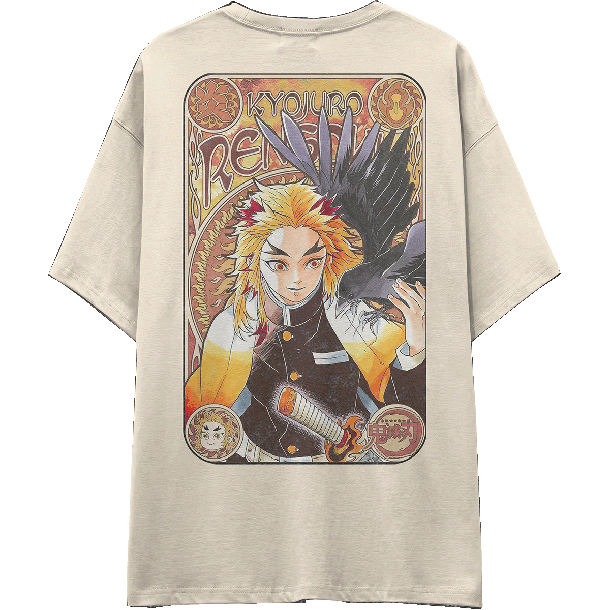 Camiseta Demon-slayer-carta-00001