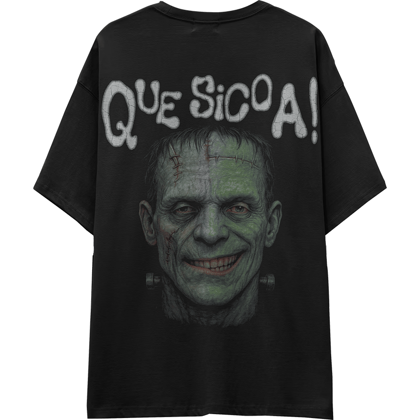 Camiseta sicoa - sico a - sico a! - frankenstein