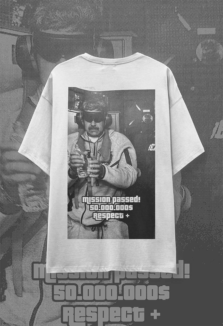 Camiseta maduro caido, foto en el avion - Imagen 2